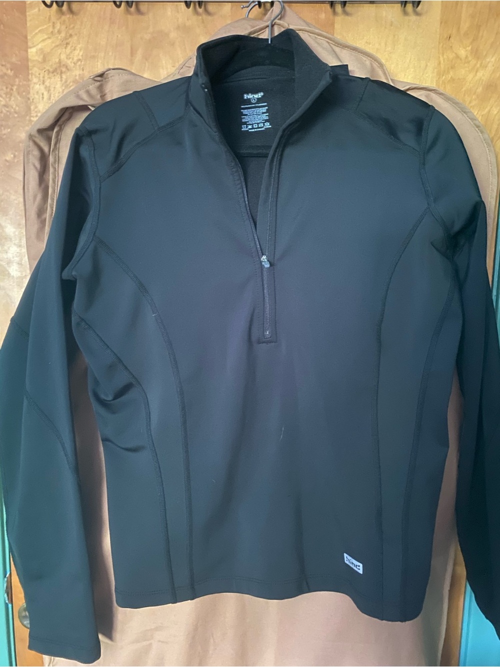 Hind women’s black thermals, made in Canada